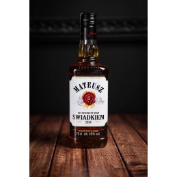 Alkohol na prezent whisky JIM BEAM 0,7L prośba o świadkowanie
